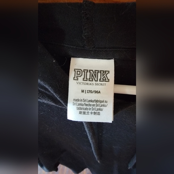 🆕️PINK vintage hooded long-sleeved rainbow BLING DOG Tee  *RARE. FIRM**** - Picture 4 of 5